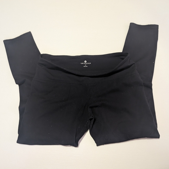 🛍️4 For $15🛍️Tuff Athletics Black Leggings - Picture 2 of 6